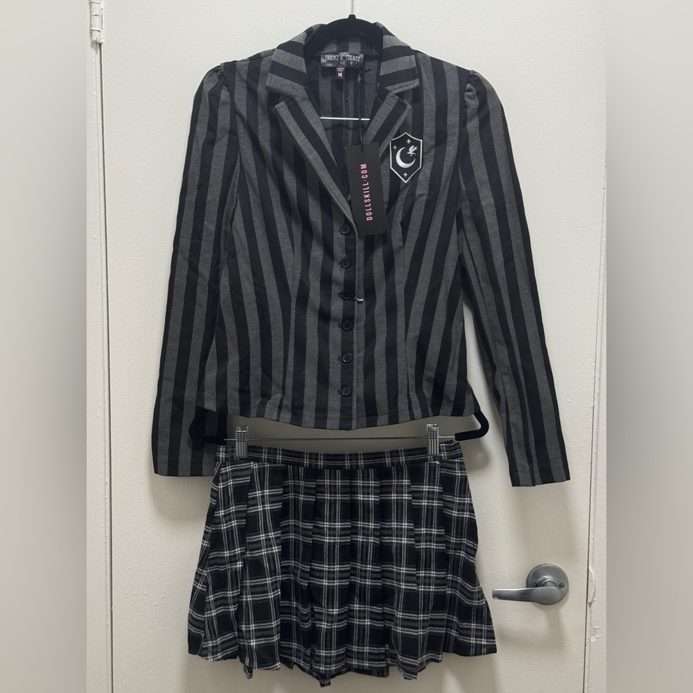 (New) Dolls Kill Wednesday, Halloween Costume